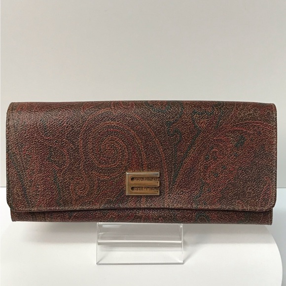 ETRO Signature Paisley Continental Wallet 😍❤️ - Picture 3 of 17